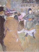 Henri de toulouse-lautrec, Pa Moulin Rouge Kadrilj borjar